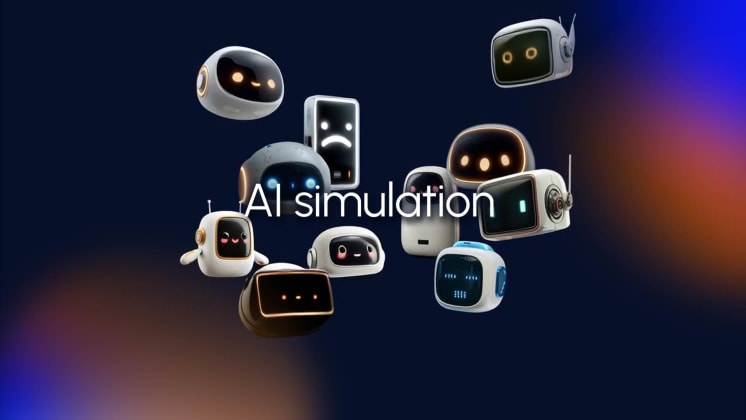 AI simulated audience